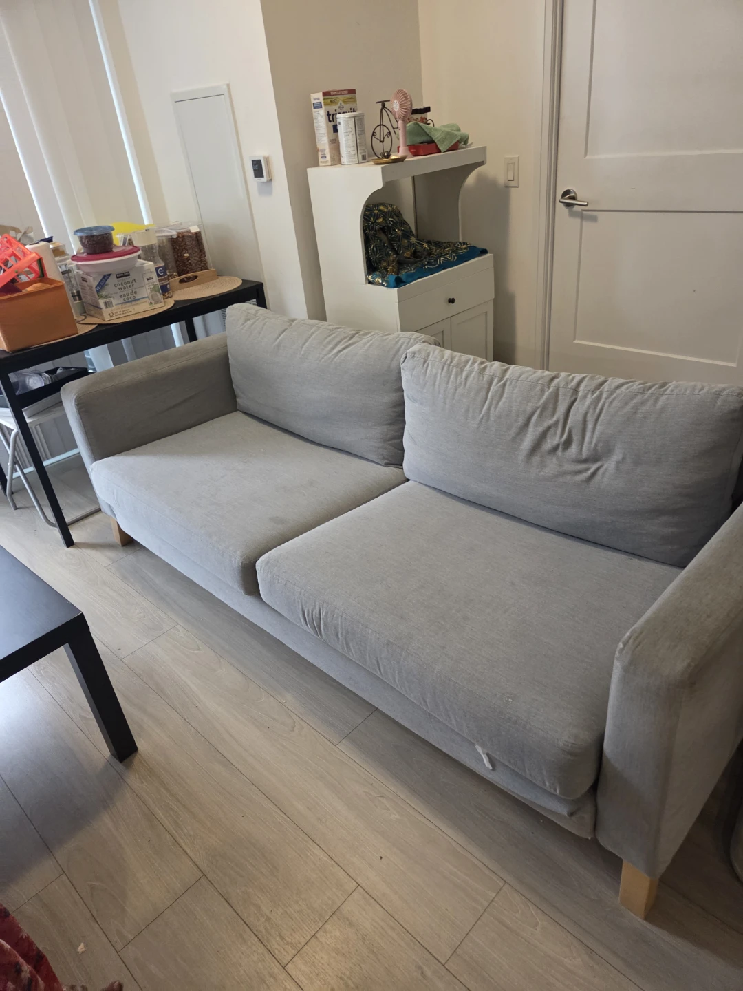 Grey 2-Seater Sofa - photo 2