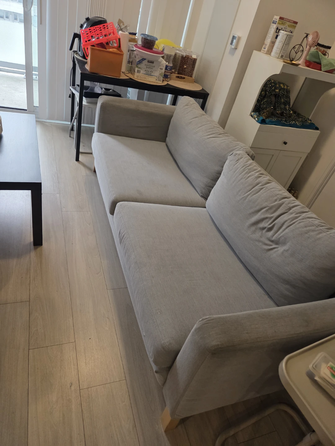 Grey 2-Seater Sofa - photo 3