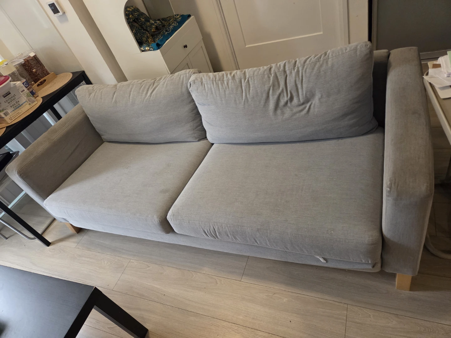 Grey 2-Seater Sofa - photo 4