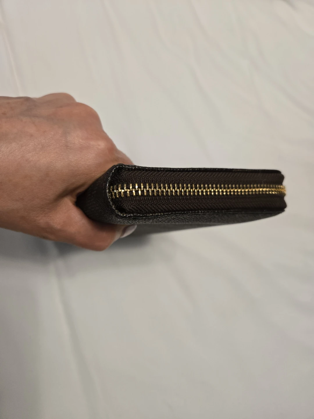 Michael Kors brown monogram zip around wallet - photo 5