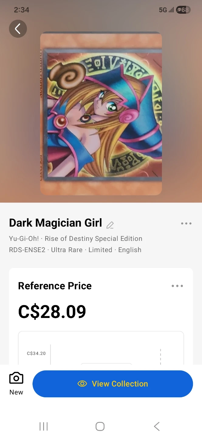 Yu-Gi-Oh! Dark Magician Girl Ultra Rare Limited Edition - photo 2