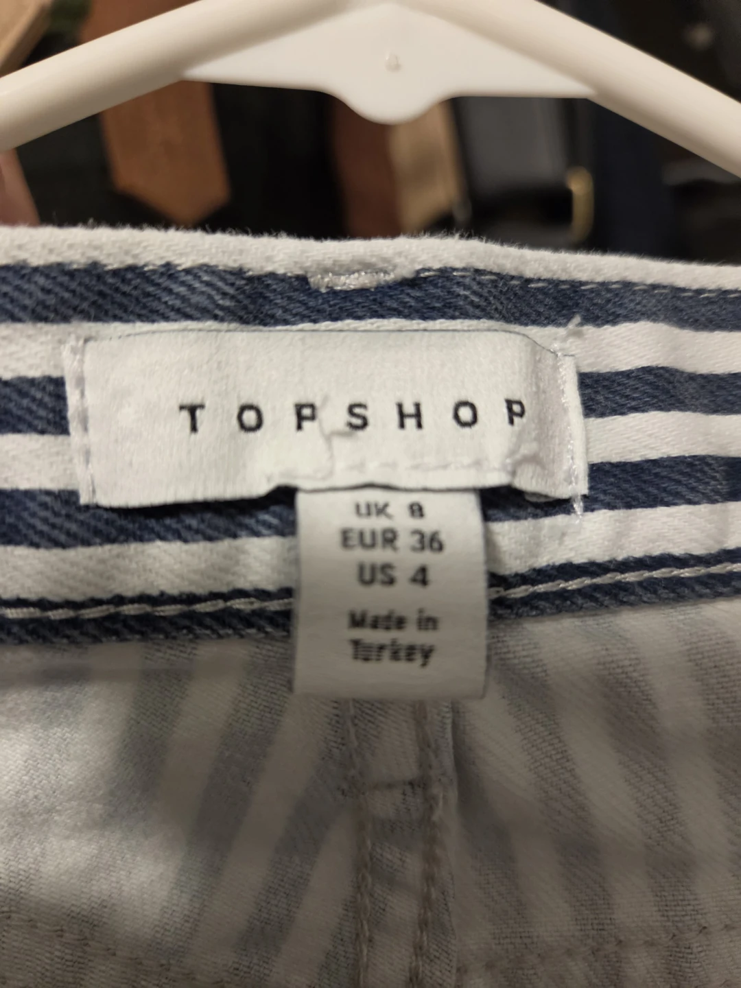 Topshop Striped Pants Size US 4 - photo 2