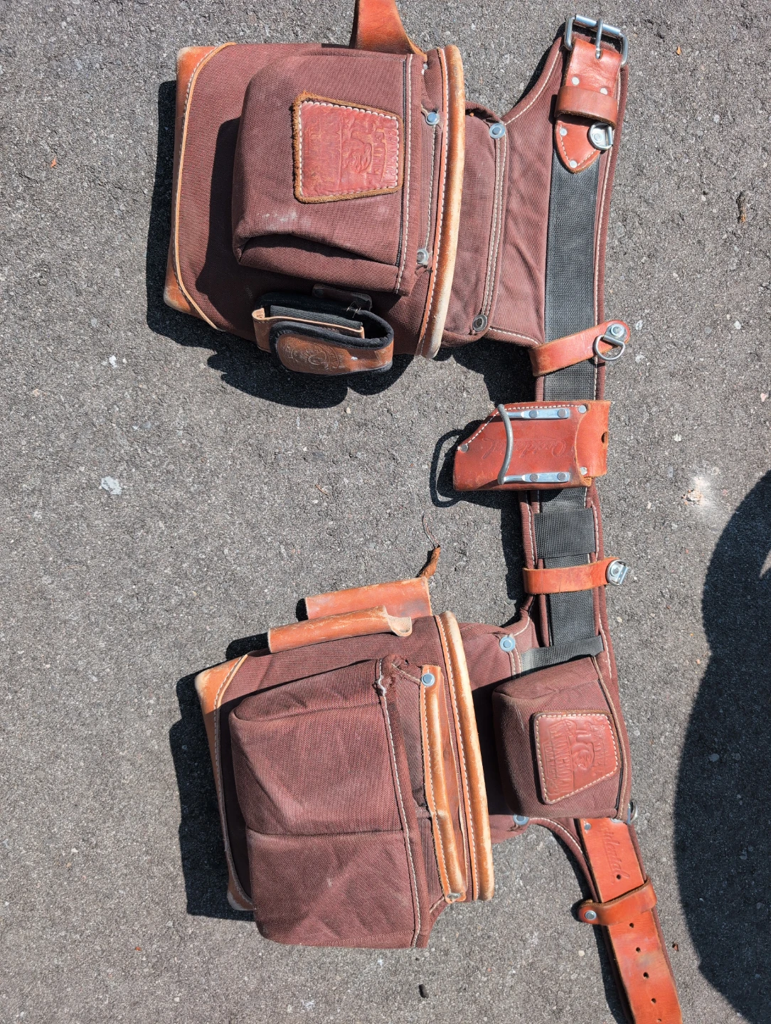 Occidental Leather Tool Belt and Pouch Set