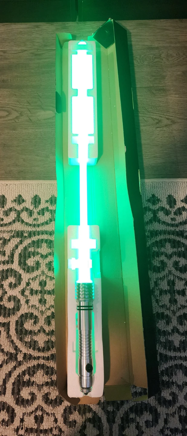 Star Wars The Black Series Kit Fisto Force FX Lightsaber - photo 2