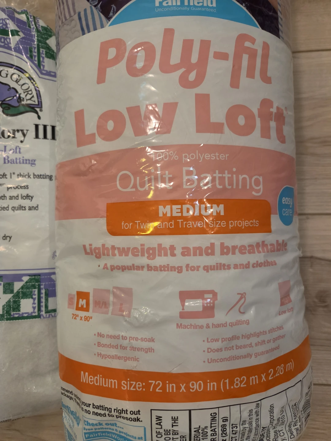 Great Glory III & Fairfield Poly-fil Quilt Batting - photo 2