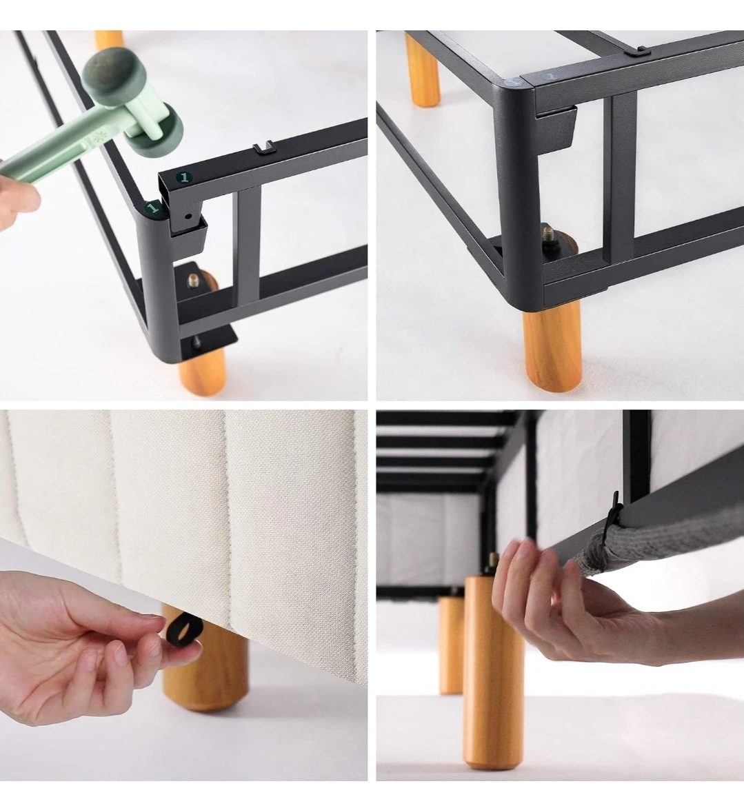 Zinus Good Design Award Winner Justina Metal Mattress Foundation - photo 3