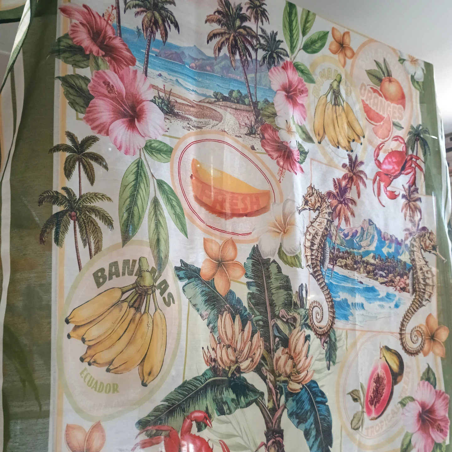 Tropical Beach Scene Scarf - photo 2