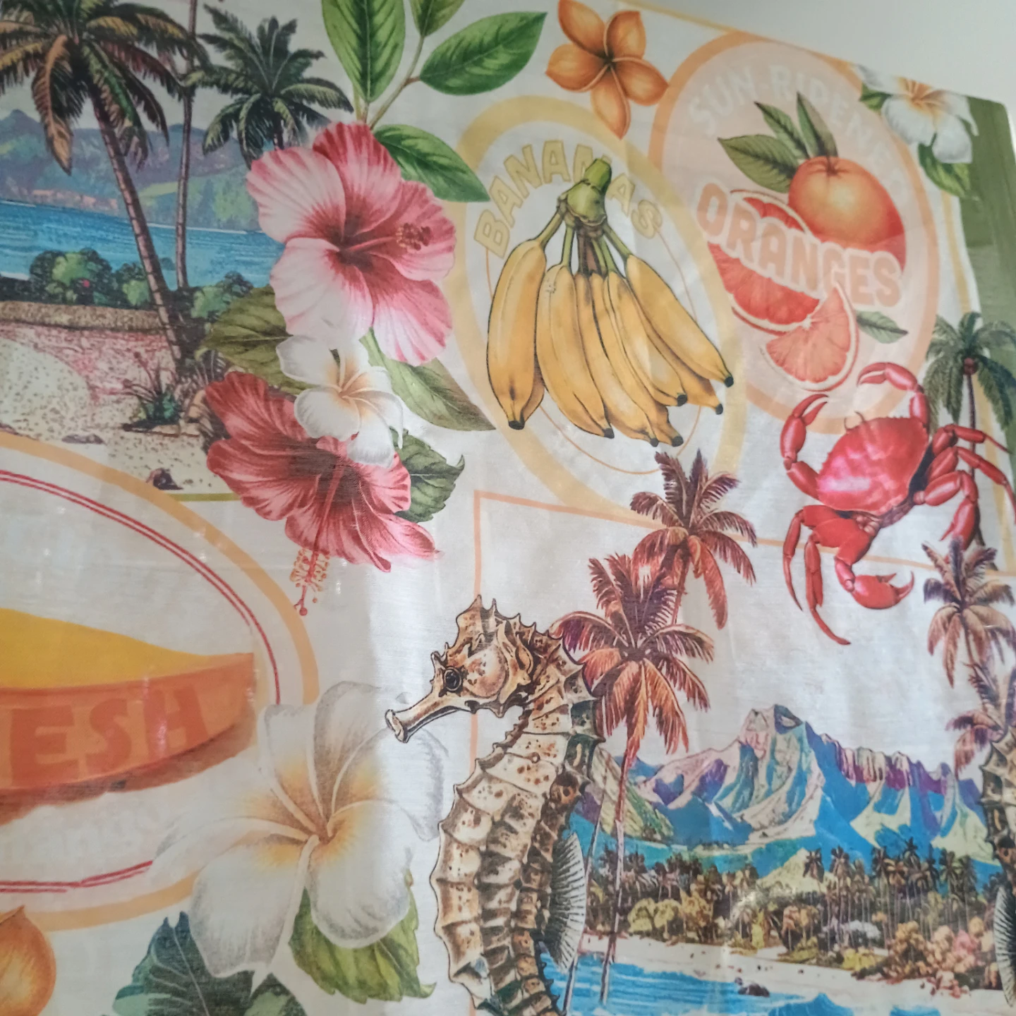 Tropical Beach Scene Scarf - photo 4