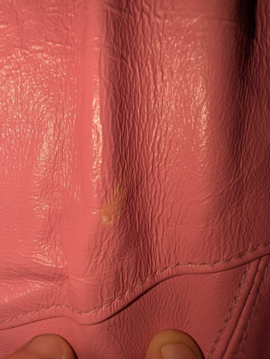 Wilsons Leather Maxima Pink Leather Blazer Jacket - Size L - photo 3