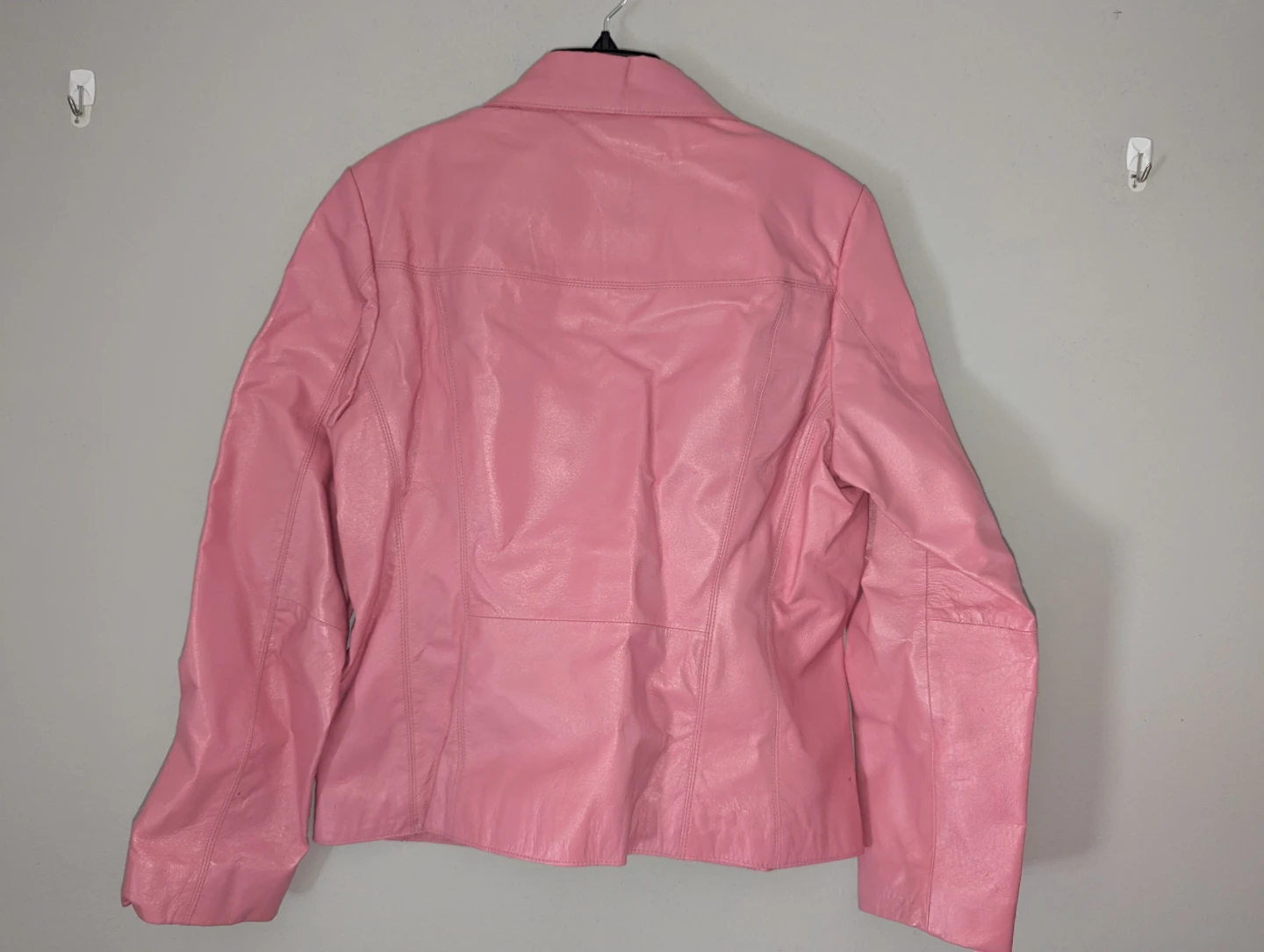 Wilsons Leather Maxima Pink Leather Blazer Jacket - Size L - photo 5