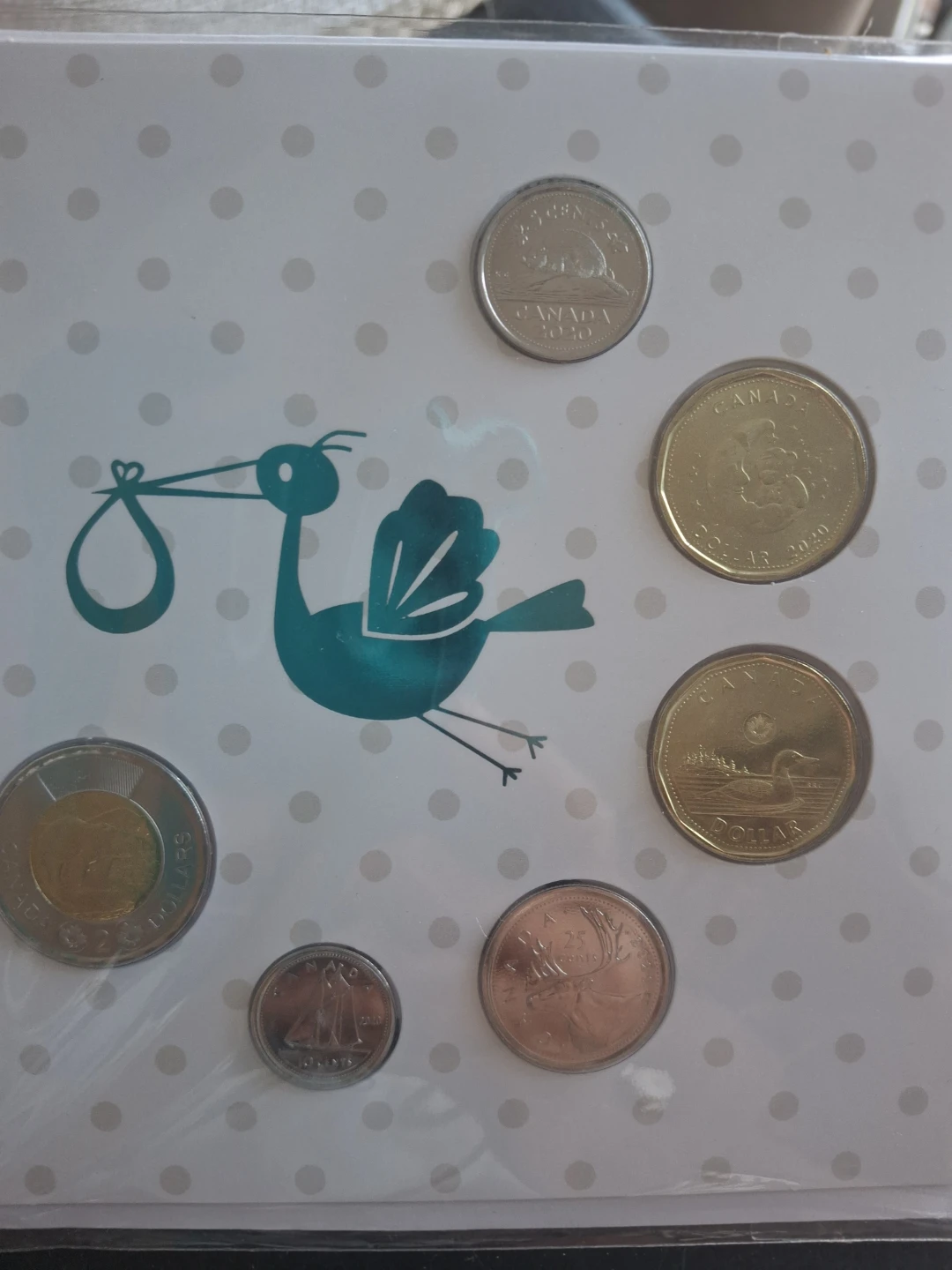 2020 Canadian Baby Gift Coins - photo 3