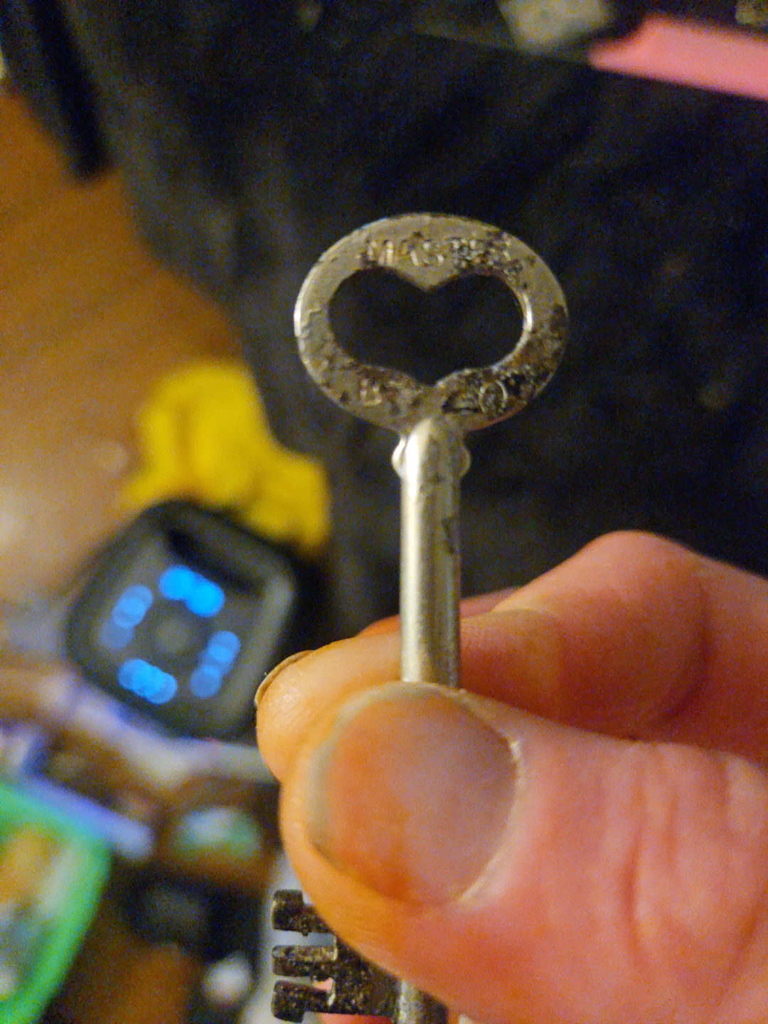 Vintage Master Lock Skeleton Key - photo 2