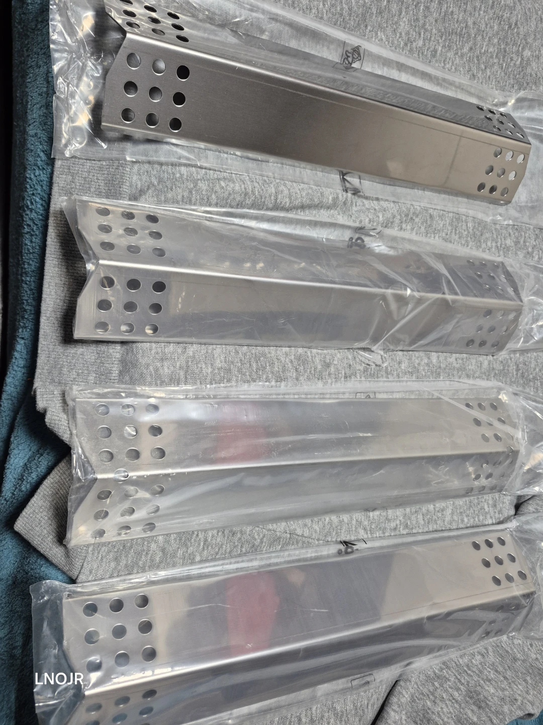 4-Pack Stainless Steel BBQ Heat Shields for Nexgrill