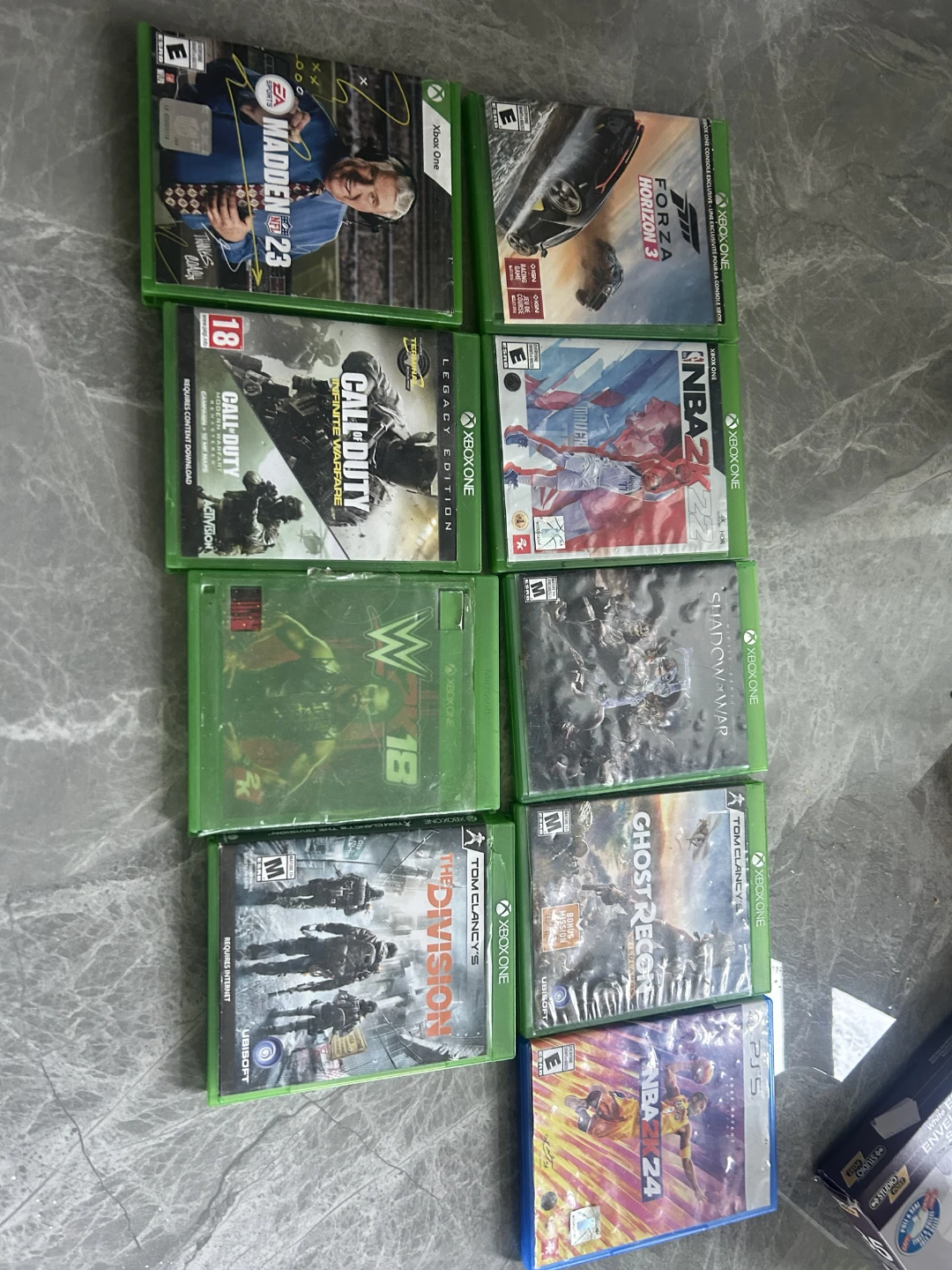 Xbox One and PS5 Games - Madden 23, Forza Horizon 3, NBA 2K24