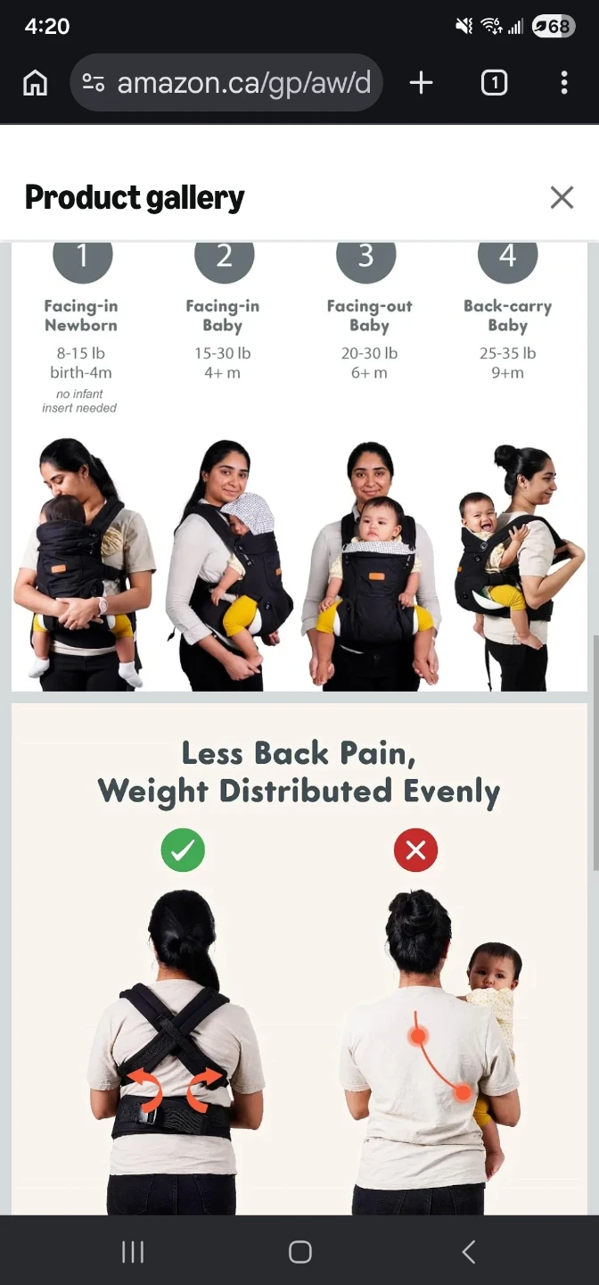 DrBash Baby Carrier - photo 2
