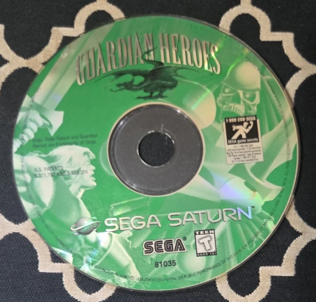 Guardian Heroes Sega Saturn Game Disc - photo 3