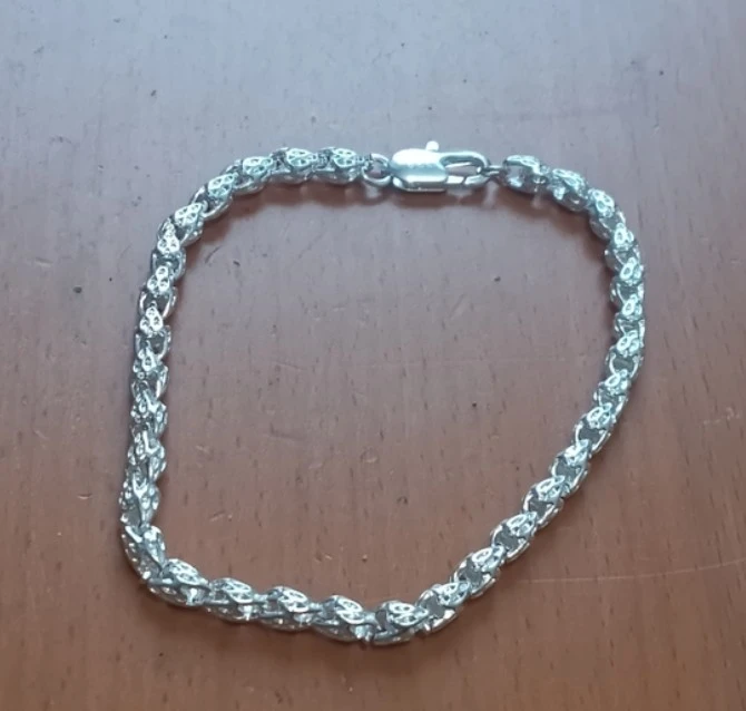 Sterling silver faucet bracelet