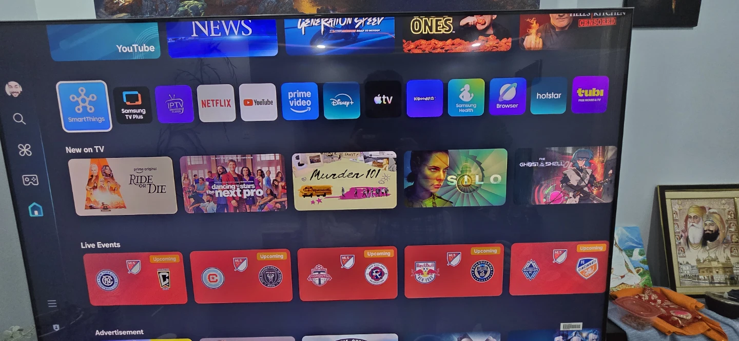 Samsung 55" Crystal UHD CU7000 Smart TV