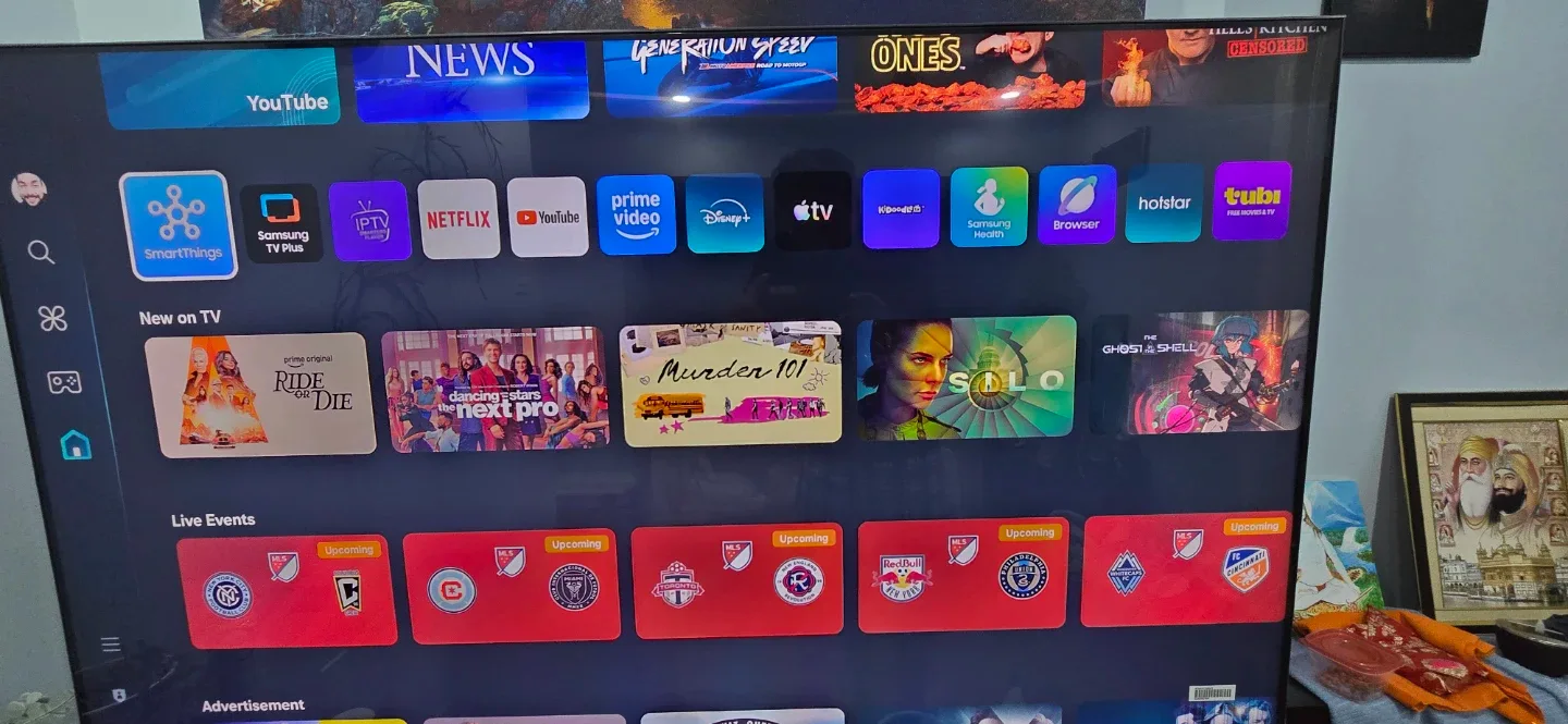 Samsung 55" Crystal UHD CU7000 Smart TV