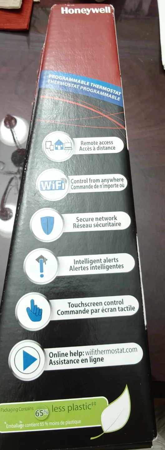 Honeywell WIFI  programmable thermostat - photo 5
