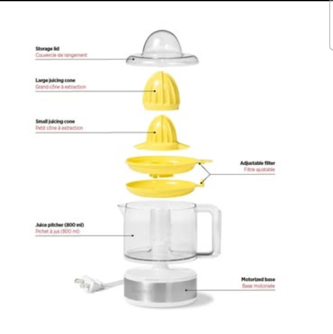 Starfrit Electric Citrus Juicer, 800ml - photo 2