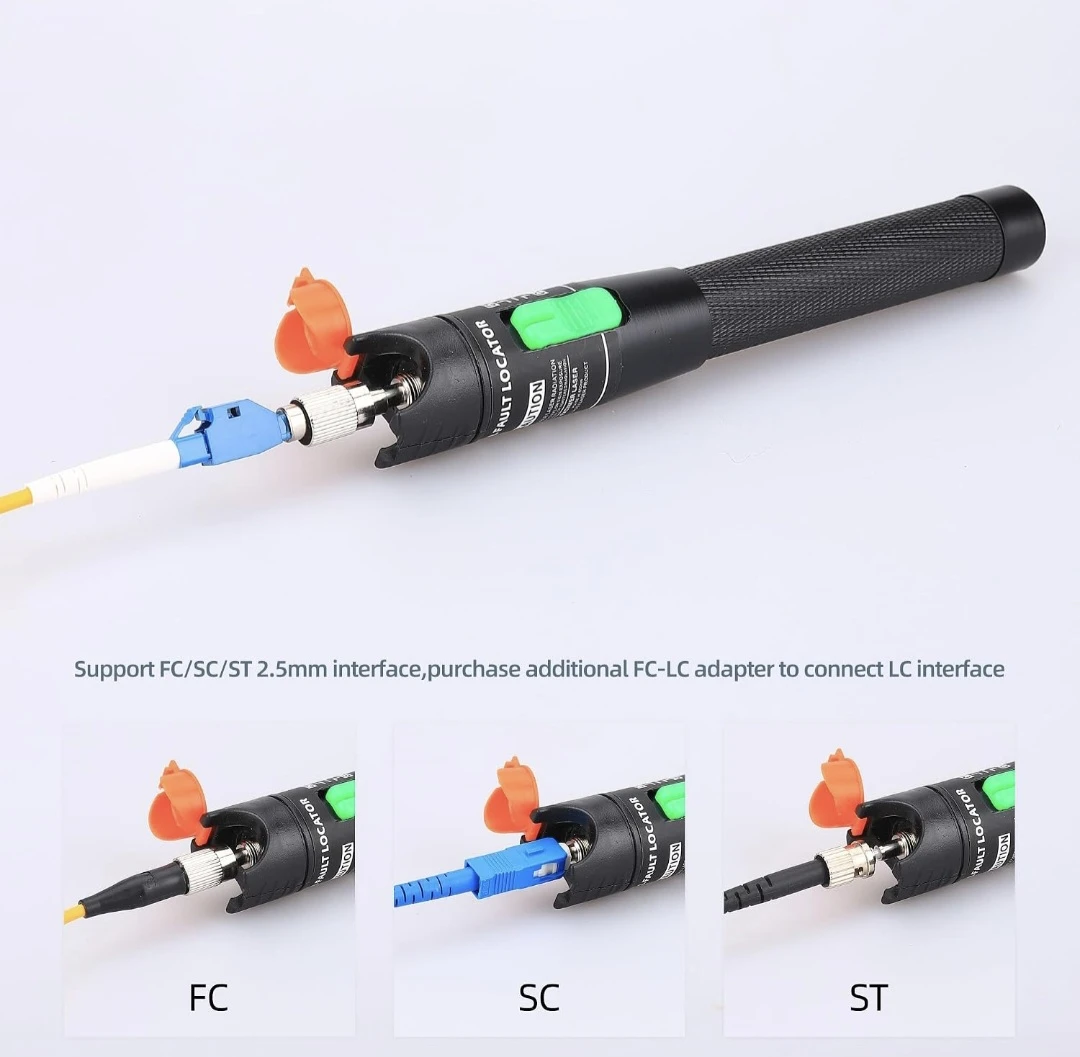 Pen Type Fiber Optical Cable Visual Fault Locator 30mW - photo 5