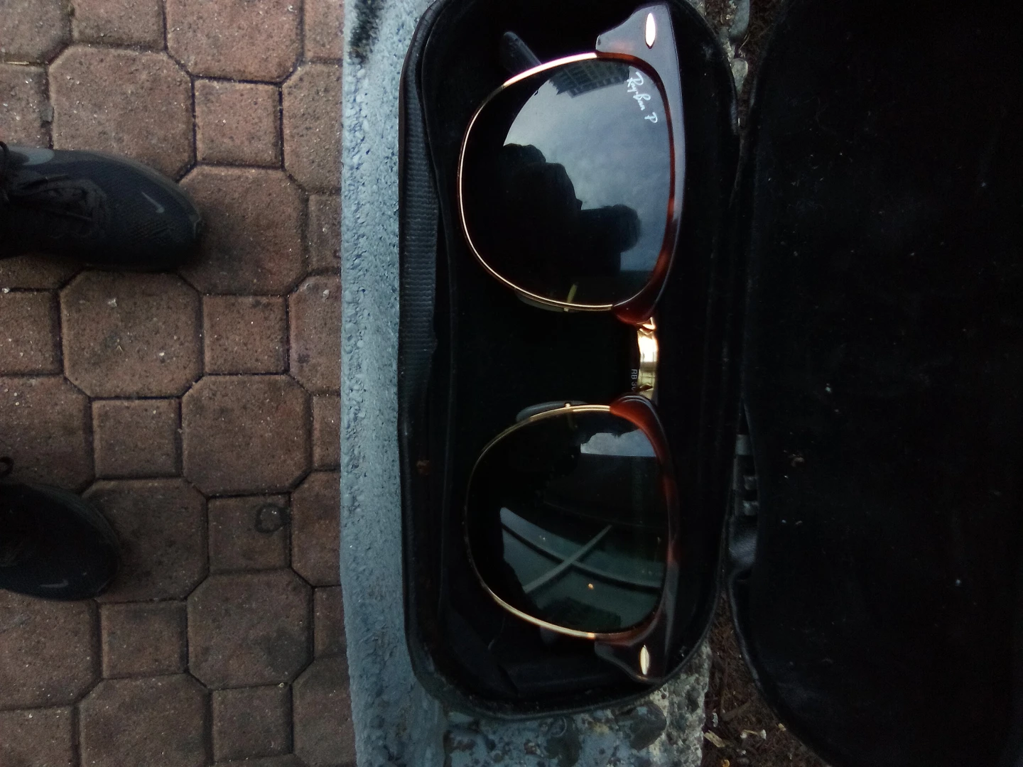 Ray Ban club master custom sunglasses