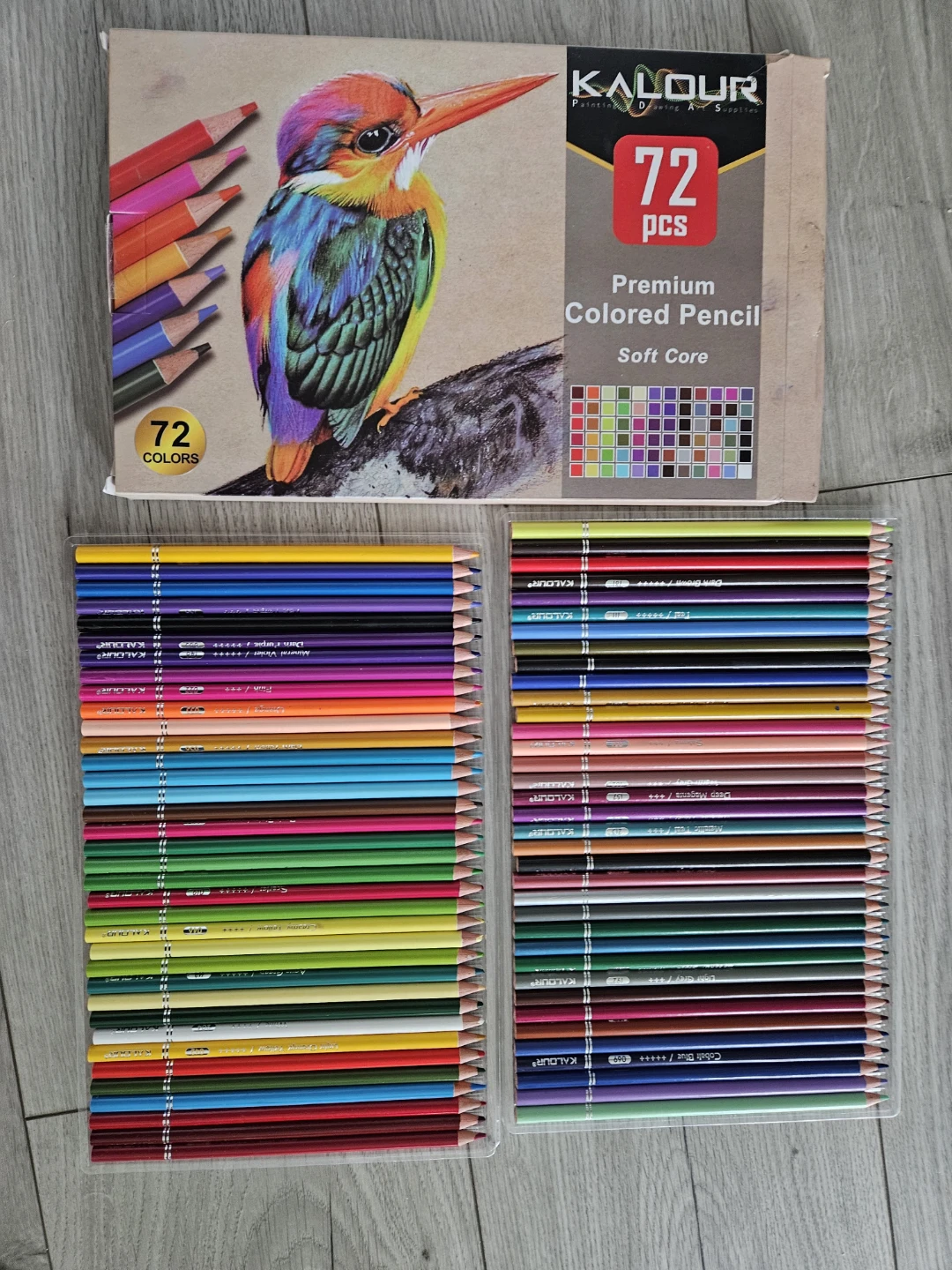 Koldur Premium Colored Pencils - 72 Colors