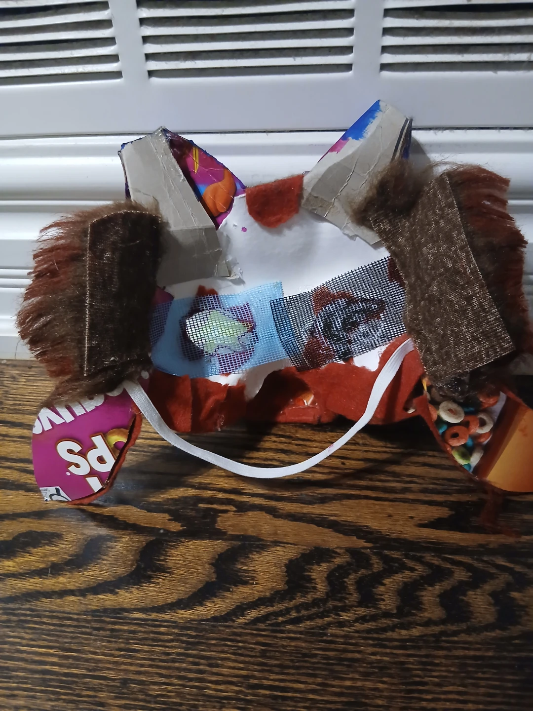Handmade therian bisexual cos mask - photo 2