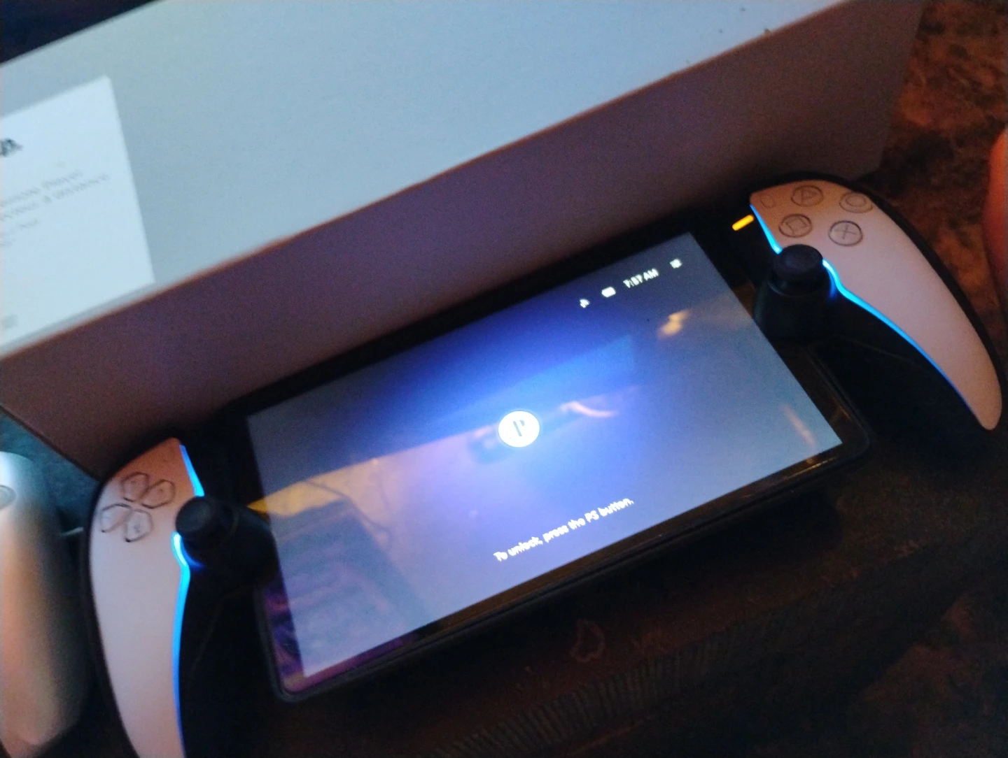 Gaming Handheld Console with Detachable Controllers