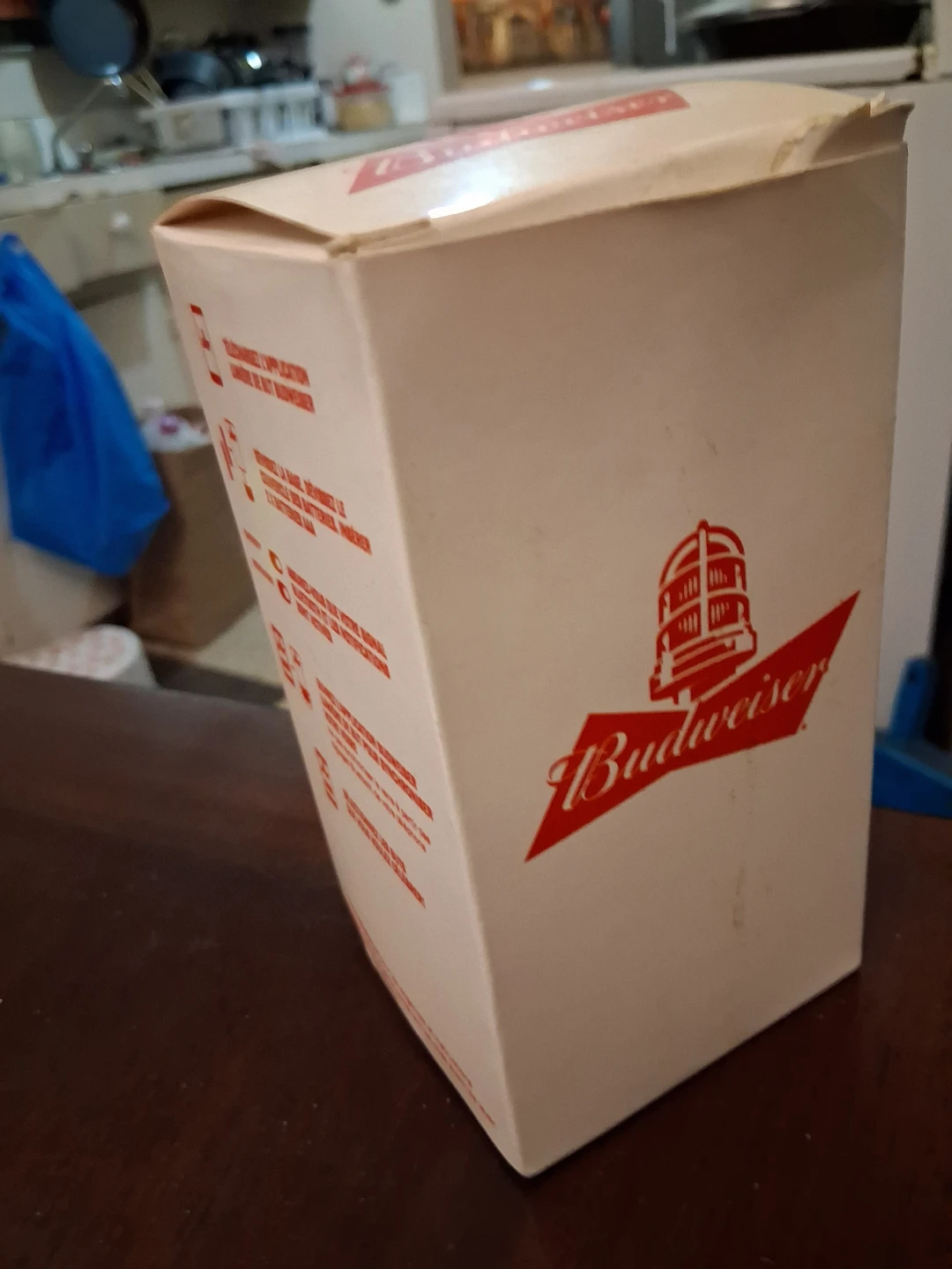 Budweiser Red Logo Box