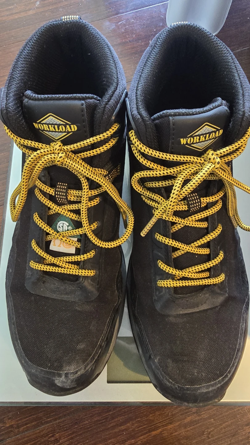 WORKLOAD Black Safety Shoes
