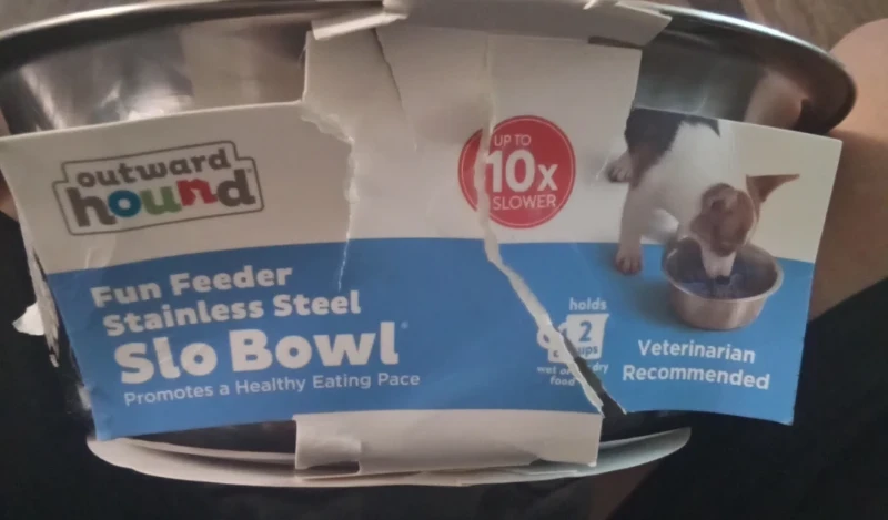 Outward Hound Fun Feeder Stainless Steel Slo Bowl - photo 2