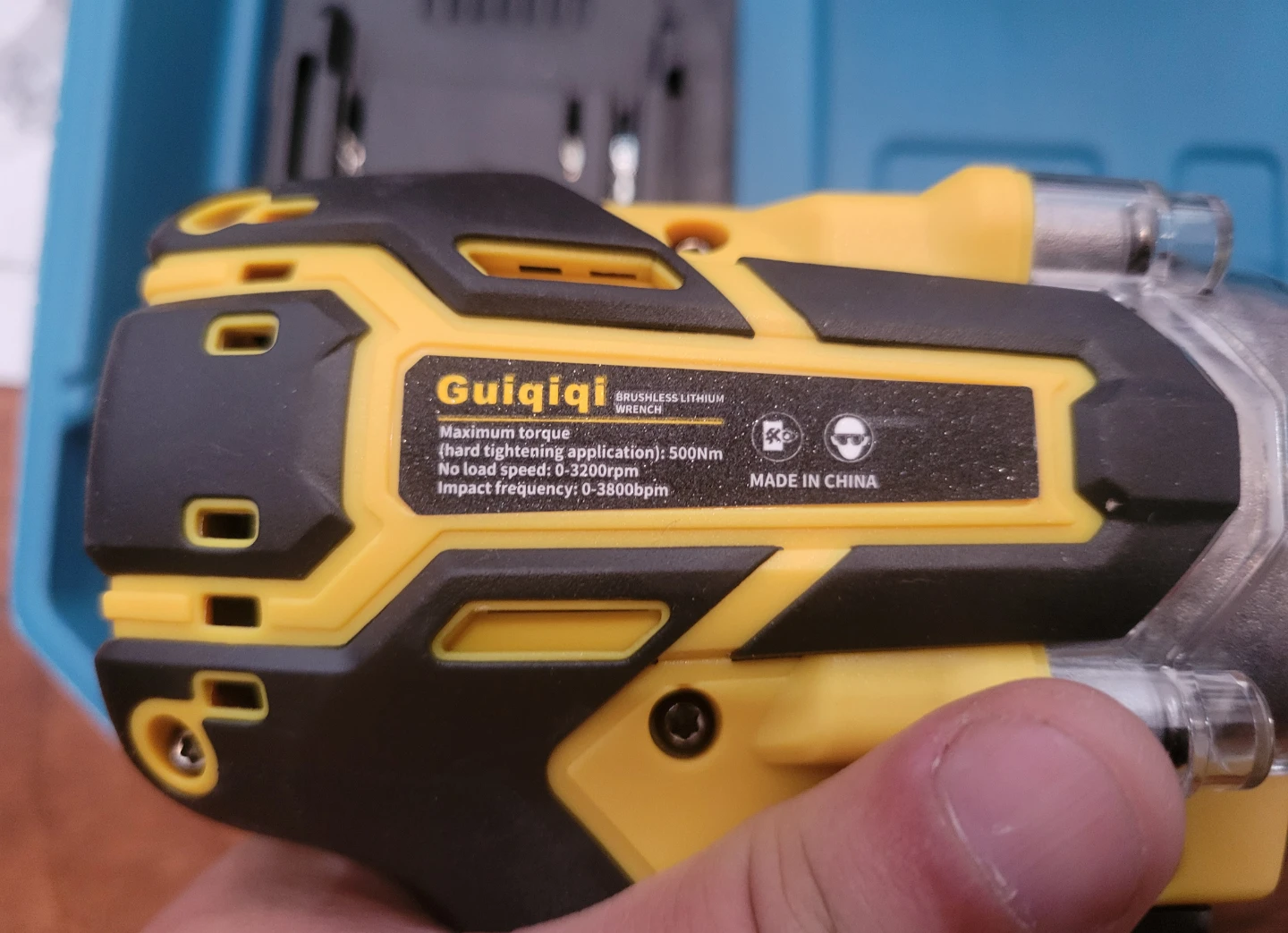 NEW Guiqiqi Brushless Lithium Wrench Impact Set - photo 4