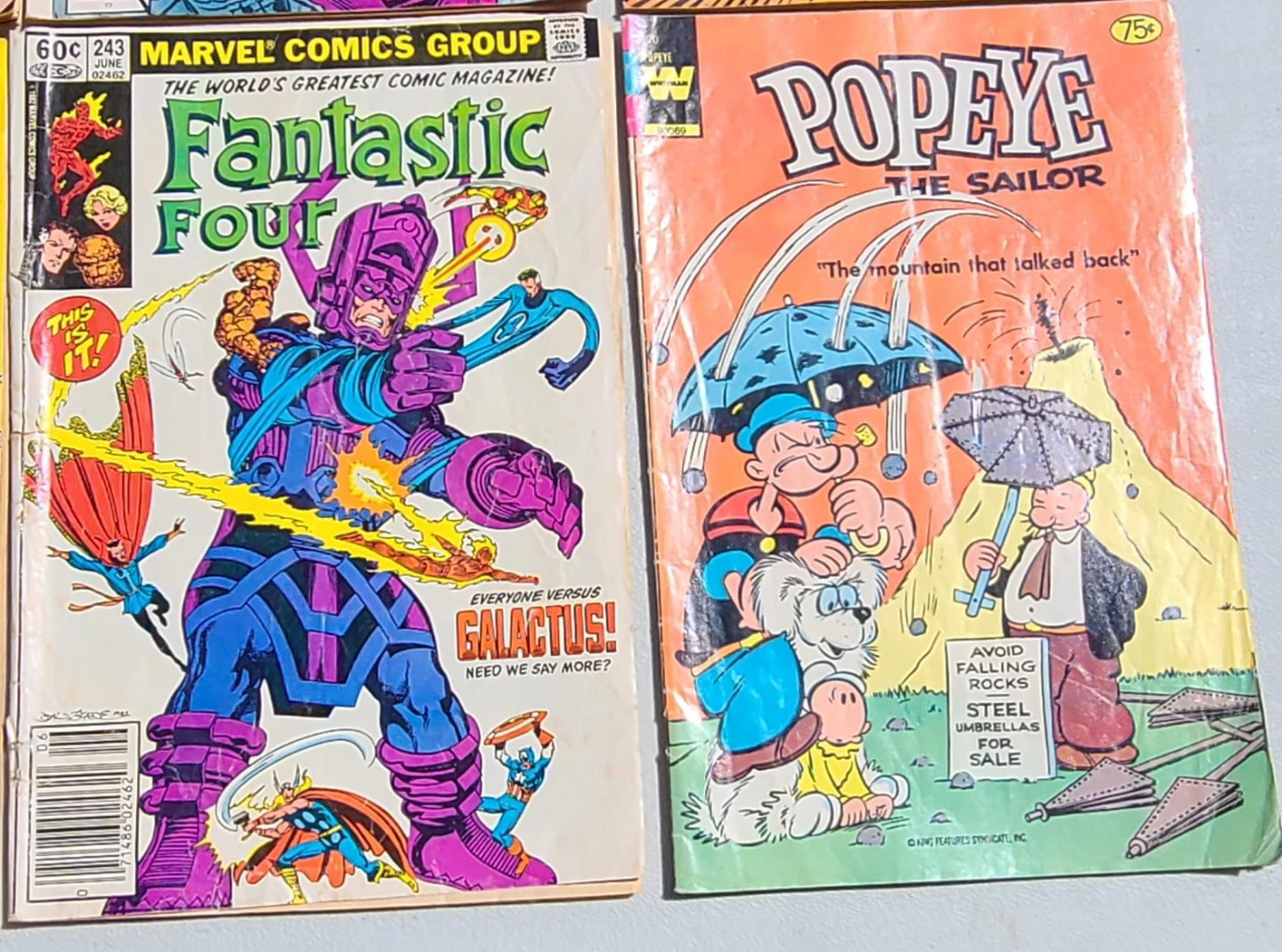 12 x 1970s 1980s Comic Books - Spider-Man, The Hulk, Etc. - photo 5