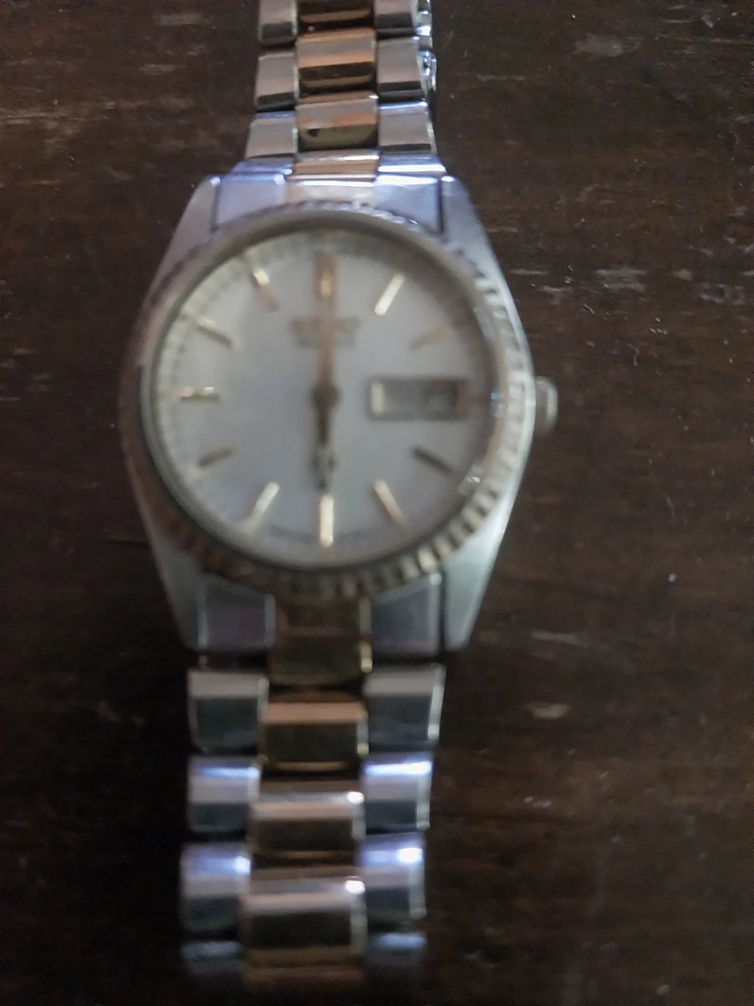 Seiko Watch Two-Tone Stainless Steel White Dial - photo 2