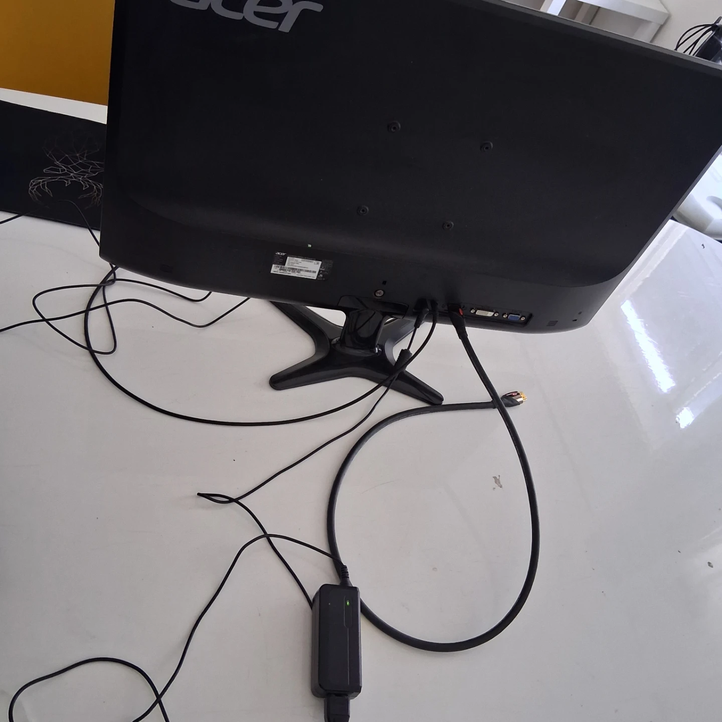 Acer Computer Monitor  + desk & chairs + carpet - photo 5