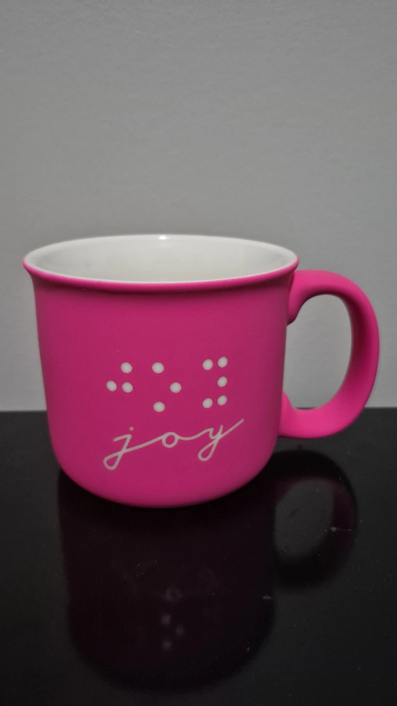 "Joy" Mug - Pink