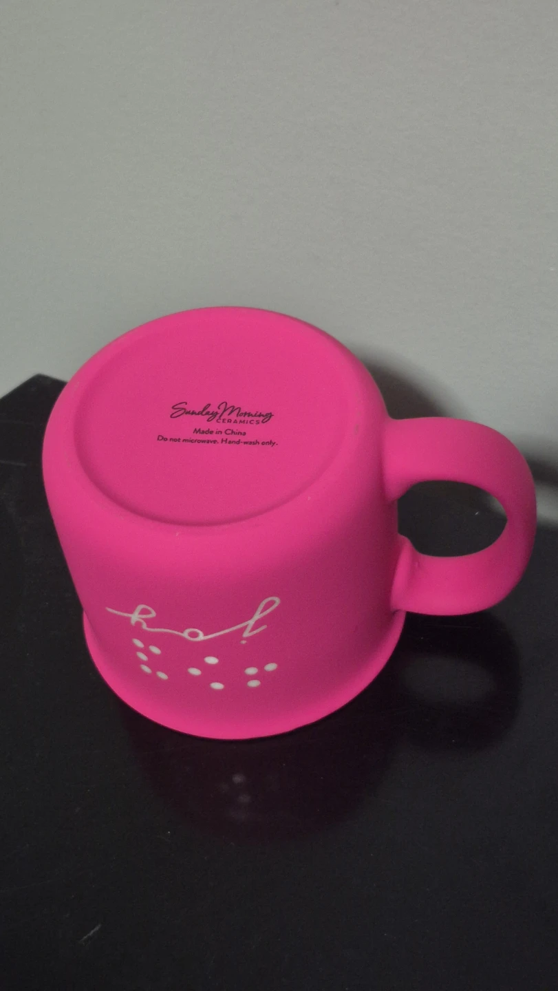 "Joy" Mug - Pink - photo 3