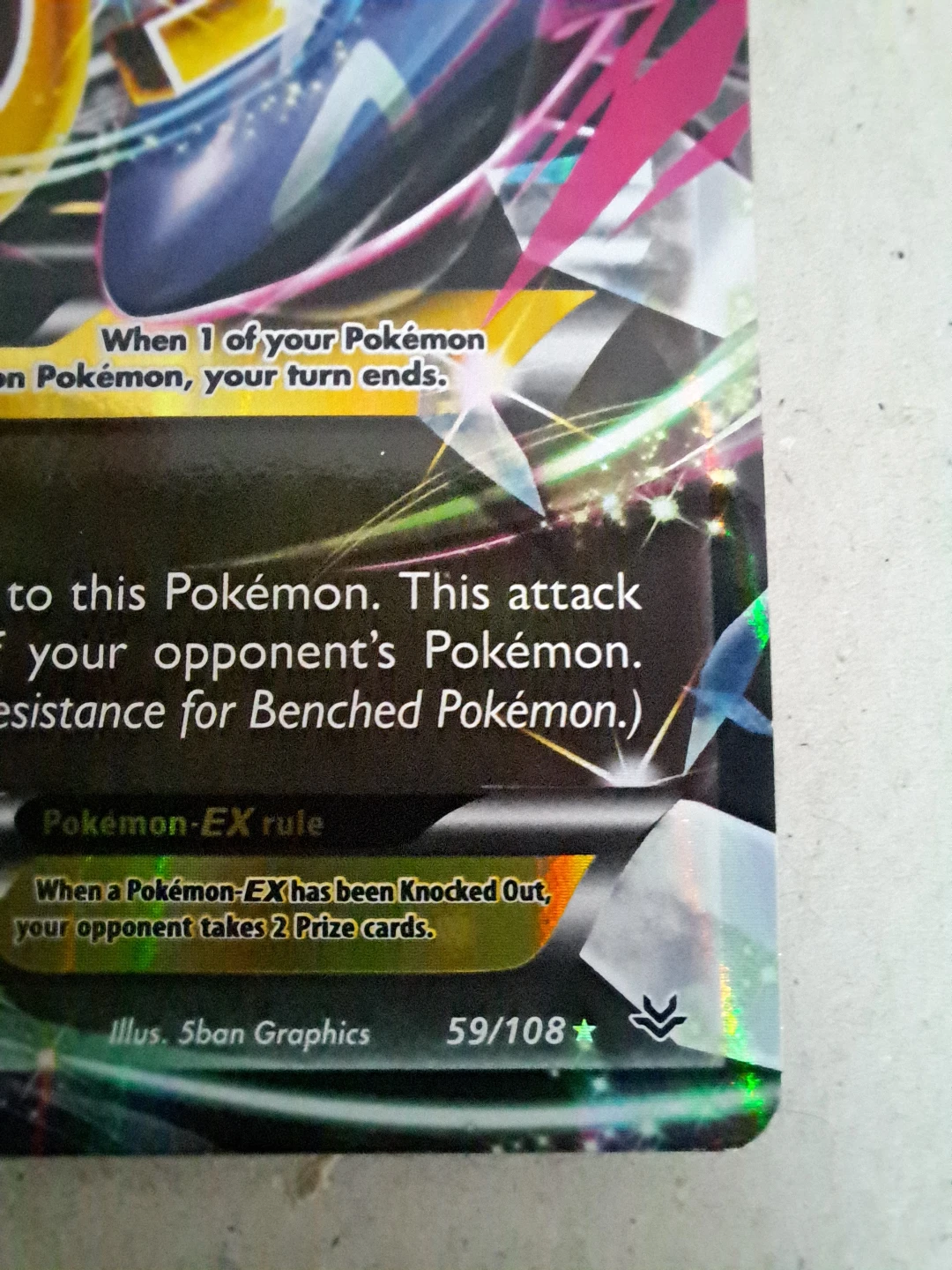 Pokemon M Latios Ex 59 XY Roaring Skies LP - photo 3