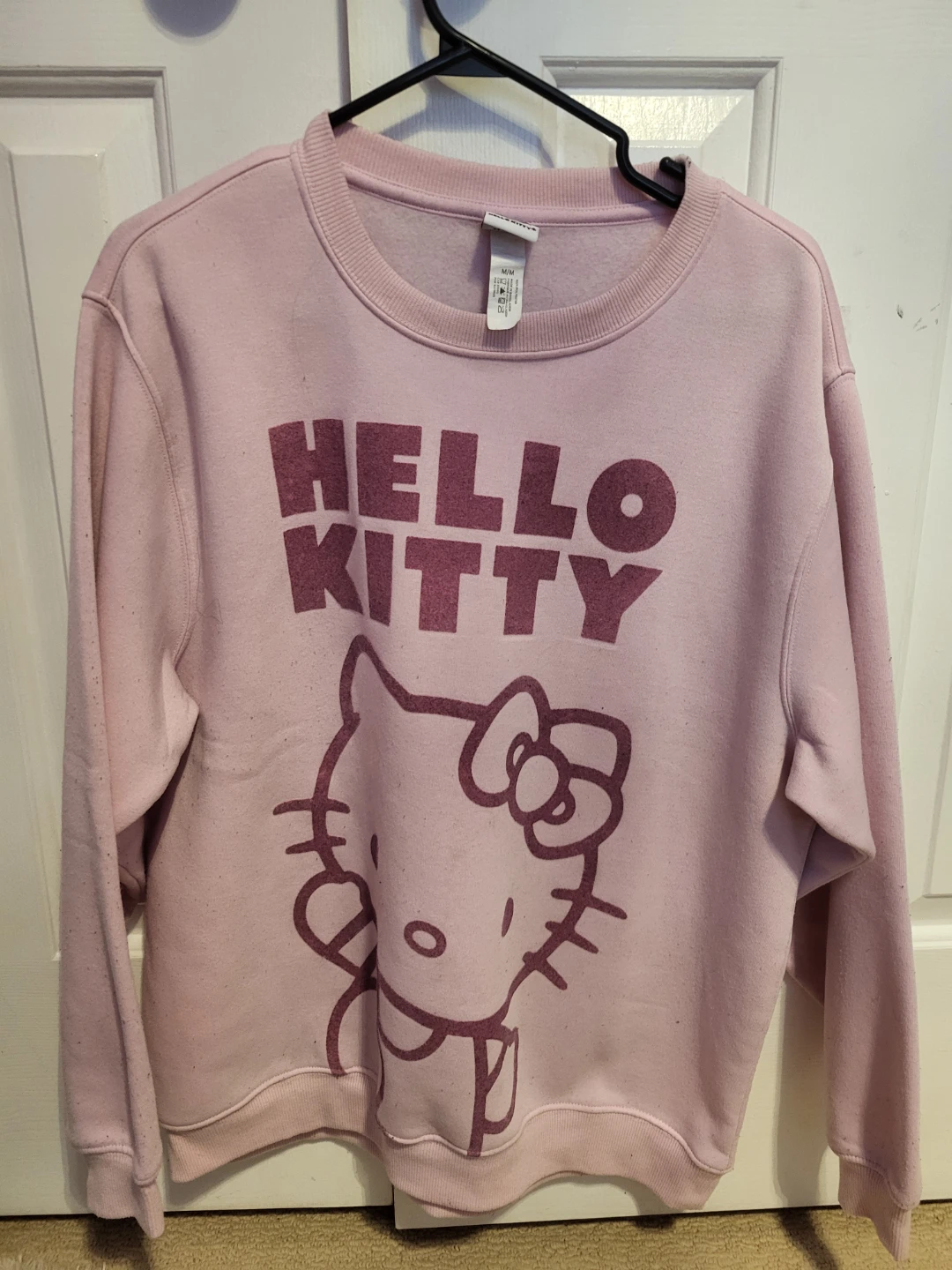 Hello Kitty Pink Crewneck Sweatshirt