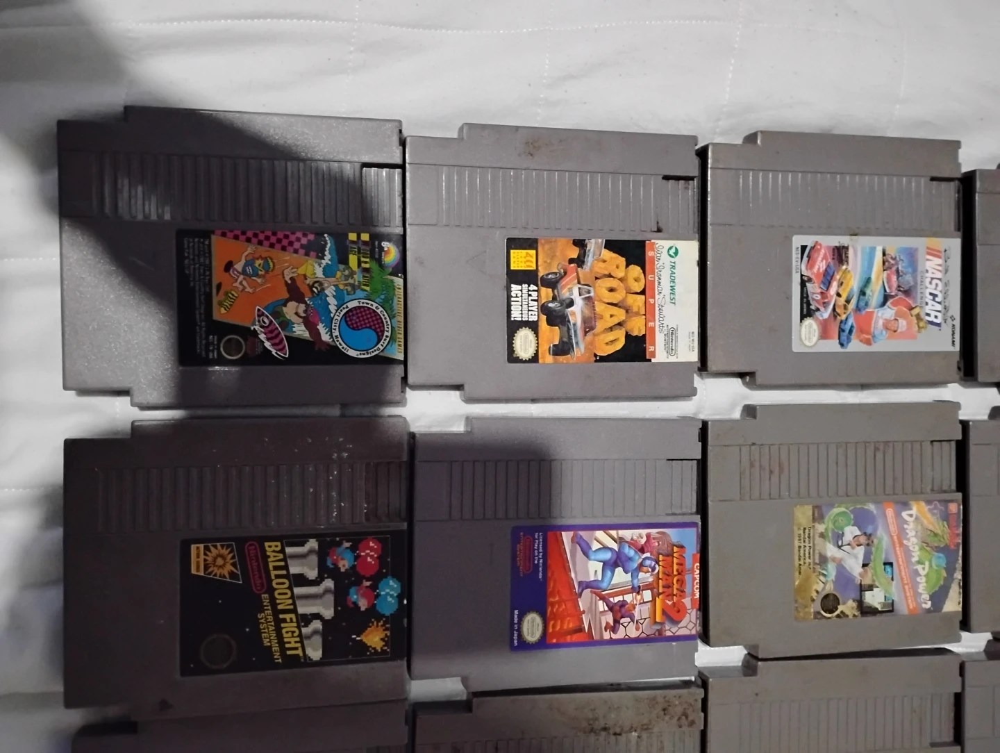 Nintendo NES Video Game Cartridges - Lot of 12 - photo 4