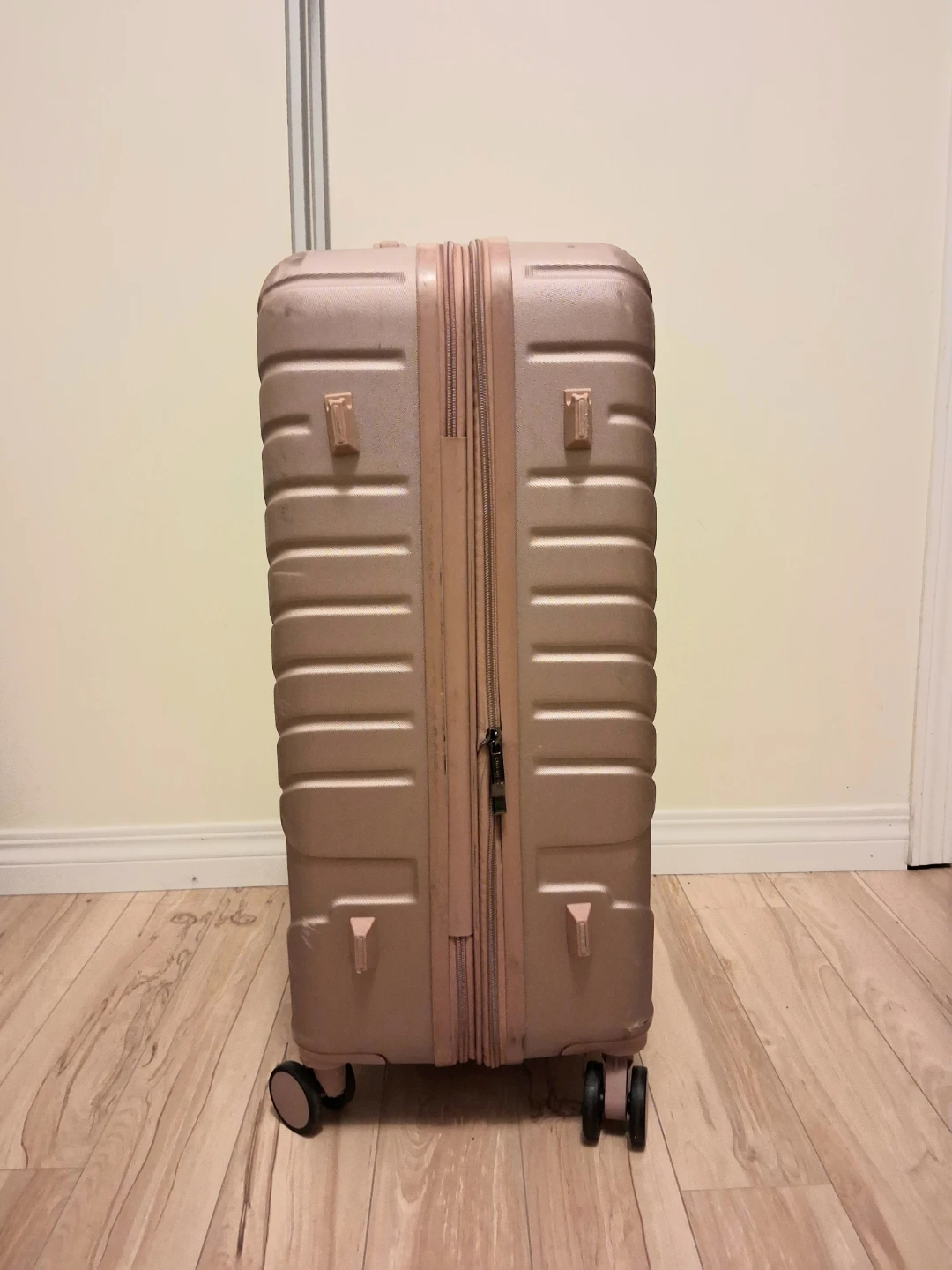 Rose Gold Hardside Spinner Luggage - photo 3