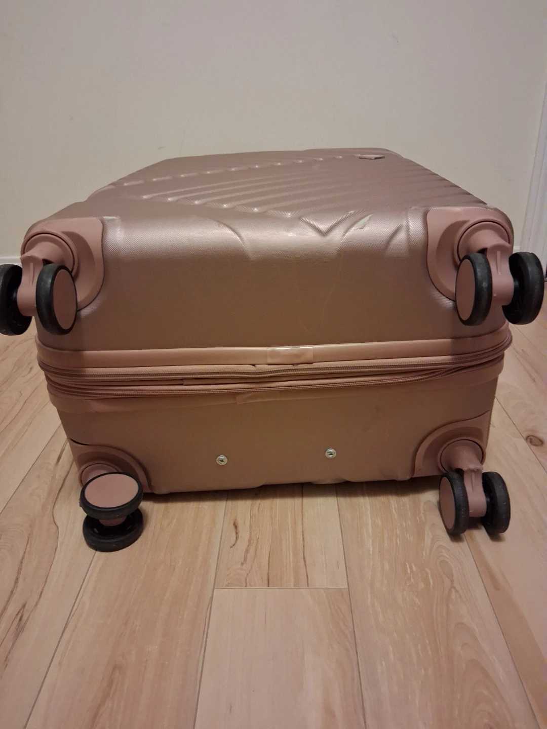 Rose Gold Hardside Spinner Luggage - photo 5