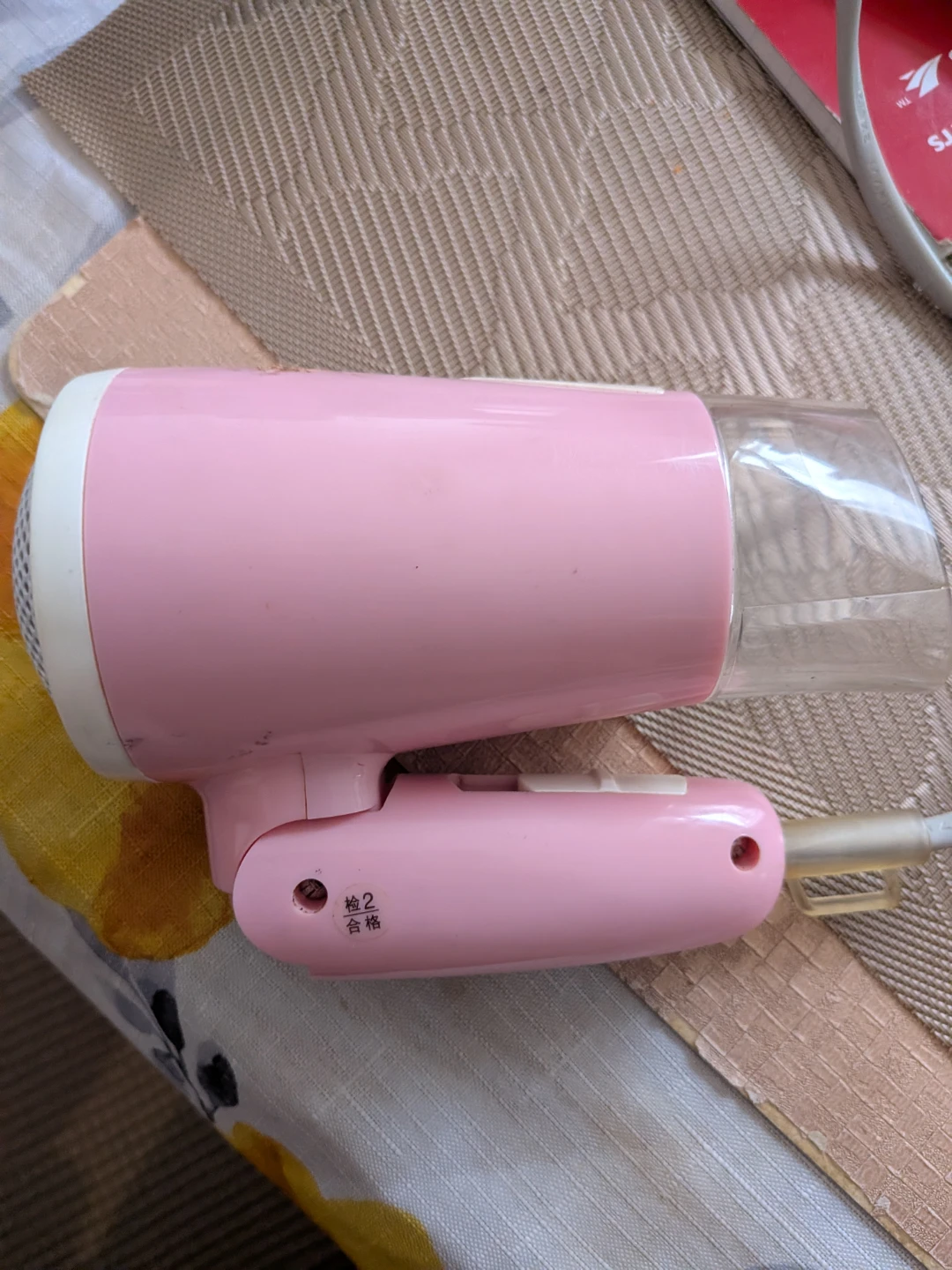 Pink Compact Hair Dryer 850W