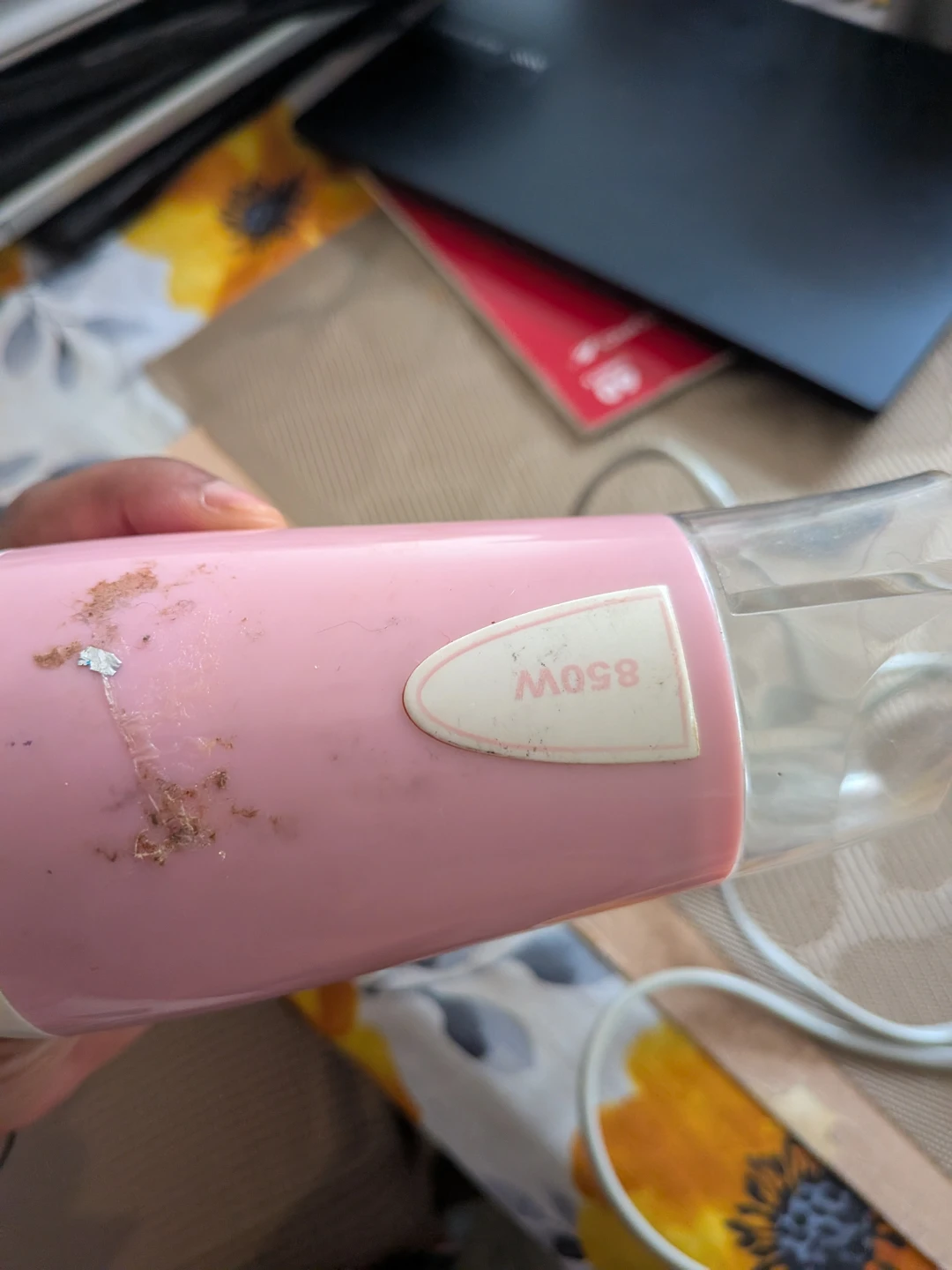 Pink Compact Hair Dryer 850W - photo 5
