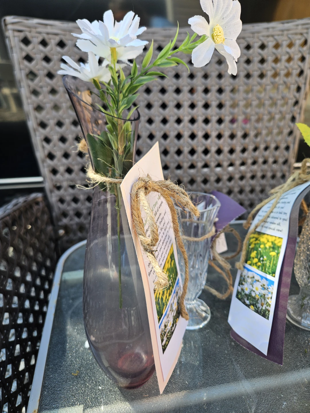 Dandelion and Daisy Vases - photo 4
