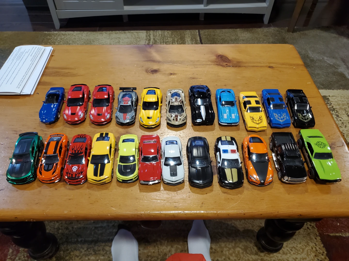 Collection of 5" die-cast model cars