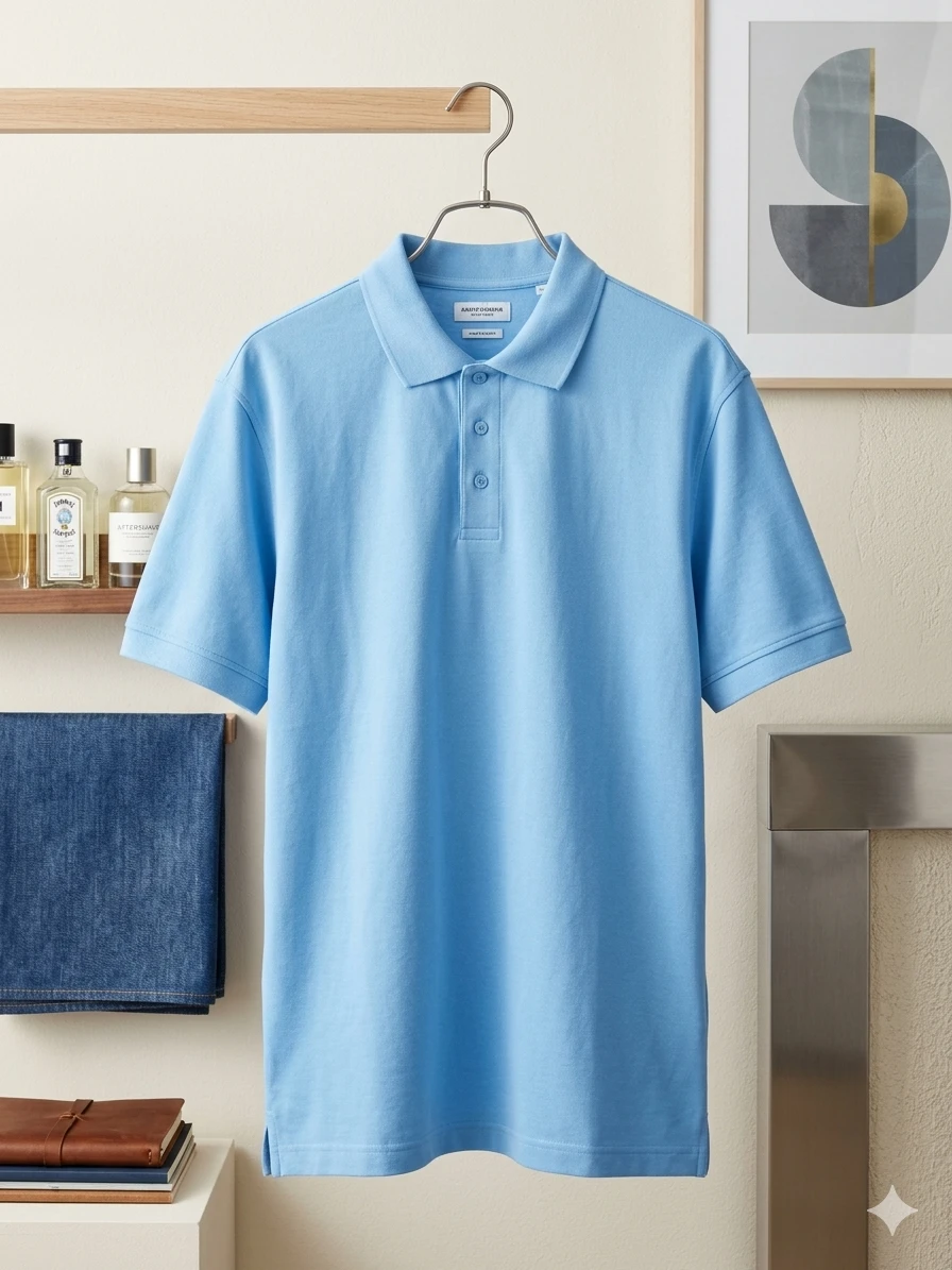 ID Identity Game Polo Shirt XL Blue