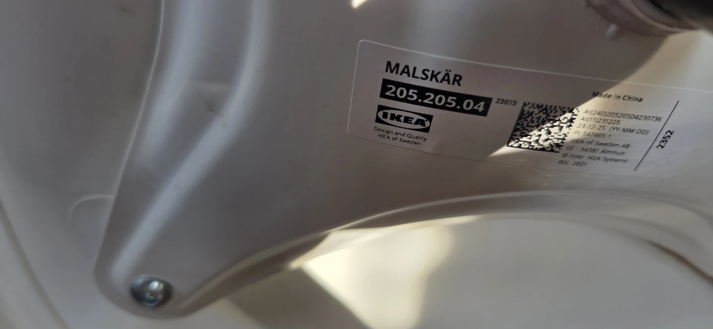 IKEA MALSKÄR Swivel Chair - photo 3